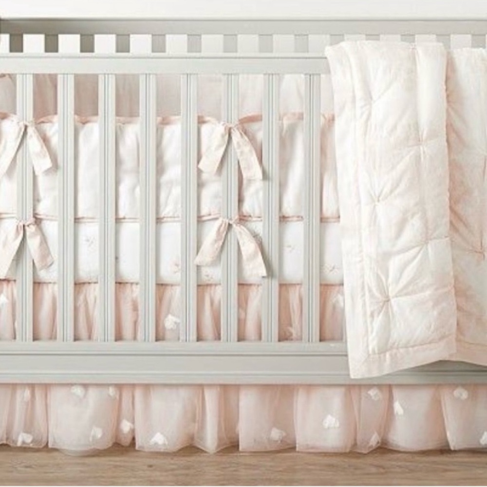 Monique Lhuillier Ethereal Butterfly Crib Quilt